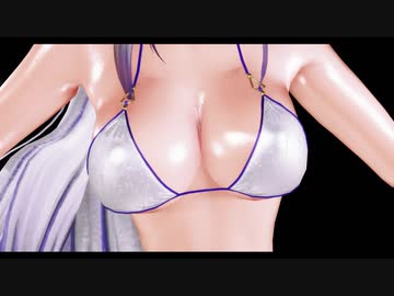 【MMD】水着ハクさんでGirls【1080p】