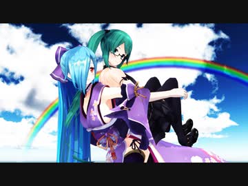 【神楽すず＆ヤマトイオリ】LOVE & JOY【アイドル部MMD】