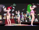 【重音テト　櫻花アリス】有頂天ビバーチェ【MMD】