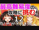#12 苛烈な惑星遭難サバイバルゲームの最高難易度に挑戦！ 【RimWorld 1.1 ゆっくり実況】リムワールド pcゲーム steam