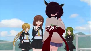 【AIきりたん/オリジナル曲】根無草-MMD紙芝居調PV-