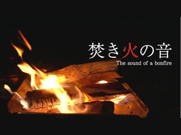 【音散歩】焚き火の音