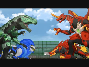 爆丸アーマードアライアンス　第8話　ベントンの計画／古代爆丸のジレーター