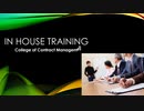 In House training