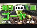 【毎日ゴーヤ】毎日５８秒でゴーヤの成長をみる動画（２０日目）