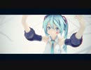 【MMD】海を泳ぐ月 (つみ式ミクさん)