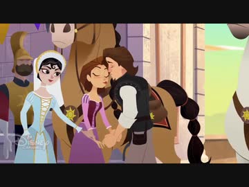 いも様　ラプンツェル アニメーション ディズニー「塔の上のラプンツェル」金曜ロードショーにて放送決定