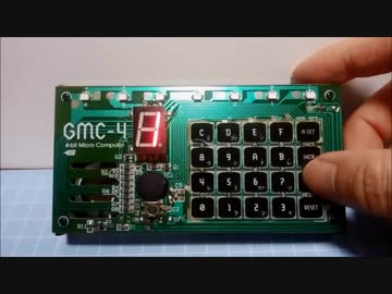 4bitマイコン　乱数音楽再生