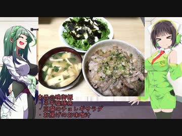 セイカのみんな飯　11話【ネギ塩豚丼と豆腐のチョレギサラダ】