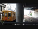 「ことでん」瓦町駅のある時間の朝ラッシュ時の様子