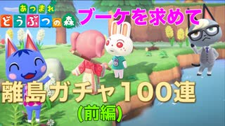 【あつ森】ブーケに会いに離島ガチャ100連したらまさかの・・・(前編)  17日目【あつまれどうぶつの森】【離島ガチャ】