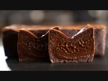 美味しすぎて谷に堕ちる 凹テリーヌ・ショコラ Terrine chocolat【お菓子作り】ASMR