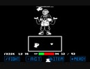【1080p】Unitale,CYF : TS!UNDERSWAP 第1形態 パピルス戦 (Spare)