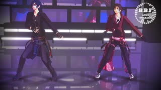 【MMD文アル】B.B.F【ang、odsk】