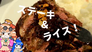 ステーキライスを作りましょう！【依神厨房指南】