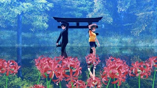【MMD霧雨が降る森】Gimme×Gimme【モデル配布】