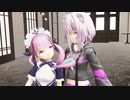 【ホロライブＭＭＤ】湊あくあと猫又おかゆで乱躁滅裂ガール【カメラ配布】
