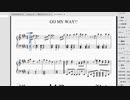 【ピアノアレンジ】GO MY WAY!!