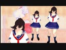 後ろから前から　銀咲撫子（銀咲大和女声化・CeVIO/CVS)　舞踏キャラ橘京子