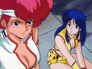 ダーティペア　第26話　ホ、本気！？美女にキャノン砲は脱出のキーワード