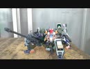 AC風スナキャ四脚ガンプラのコマ撮り