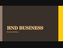 HND Business