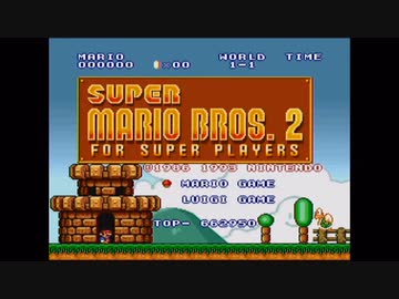 【無編集】マリコレ版マリオ2 D-4ワープなしRTA 37:26【チビ限定】