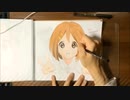 けいおんの唯ちゃんを模写ってみた！！
