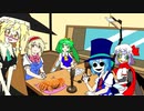 【東方手書き劇場】ニコ巫女れいむWorld　お休み回