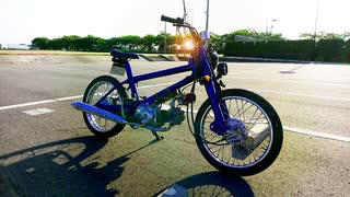 リトルカブをBMX風にカスタムしてみた！