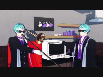 【MMDツイステ】暇を持て余したリーチ兄弟【+おまけ】
