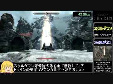 【RTA】Skyrim_Any%_45分49秒_Part4
