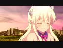 河原で夕涼みするリリス