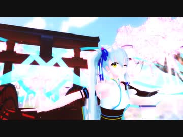 【自作モデルMMD】椿でnever ender