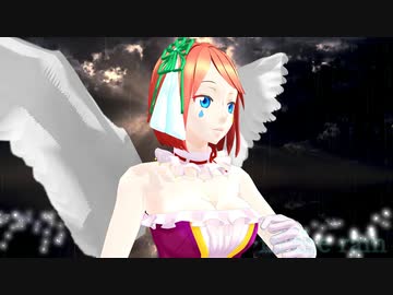 【戯白メリー】in the rain -Acoustic ver.-【MMD】【1080p-60fps】