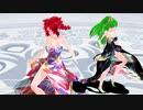 【重音テト　櫻花アリス】シュガーソングとビターステップ【MMD】