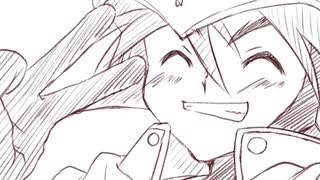 【手描き線画】覇王大系リューナイトのキャラを動かしてみました