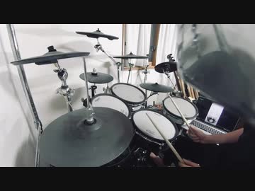 白上フブキドラムでIm. Scatmanを叩いたよ～(^・ω・^§)ﾉ□