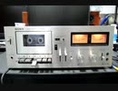 蘇生ジャンクカセットデッキ　自己録再テスト ソニー TC-K3 ('77)