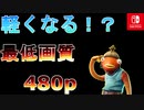 スイッチを軽くするための究極の選択！？解像度を最低の480pにすれば軽くなる説【スイッチ版フォートナイト】