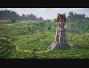 【Minecraft】中世の監視塔の作り方
