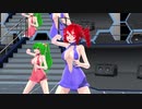 【重音テト　櫻花アリス】DAYBREAK FRONTLINE【MMD】
