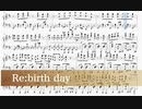 【耳コピ】Re:birth day / Roselia　ピアノ採譜してみた /  by thiya 楽譜付き