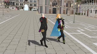 【MMD刀剣乱舞】Ur-style【大般若長光＆小竜景光】