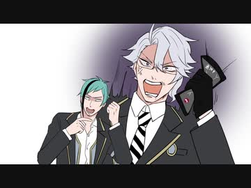 【手描きツイステ】キレると怖いアズールについて語るリーチ兄弟