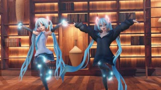 【MMD】ミクさんとミクさんでおちゃめ機能