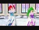 【重音テト　櫻花アリス】オレンジ【MMD】