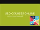 SEO courses online