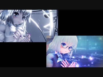 【東方MMD】It's only Cirno's tail【2窓同時再生】（エレクトリカ式チルノ）