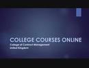 College Courses Online